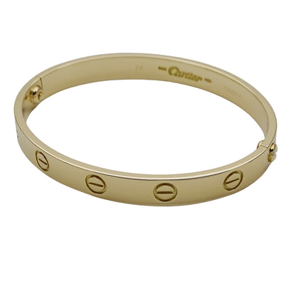 Cartier カルティエ ラブブレス LOVE バングル 750YG #16 レディース メンズ 磨き済み【中古】