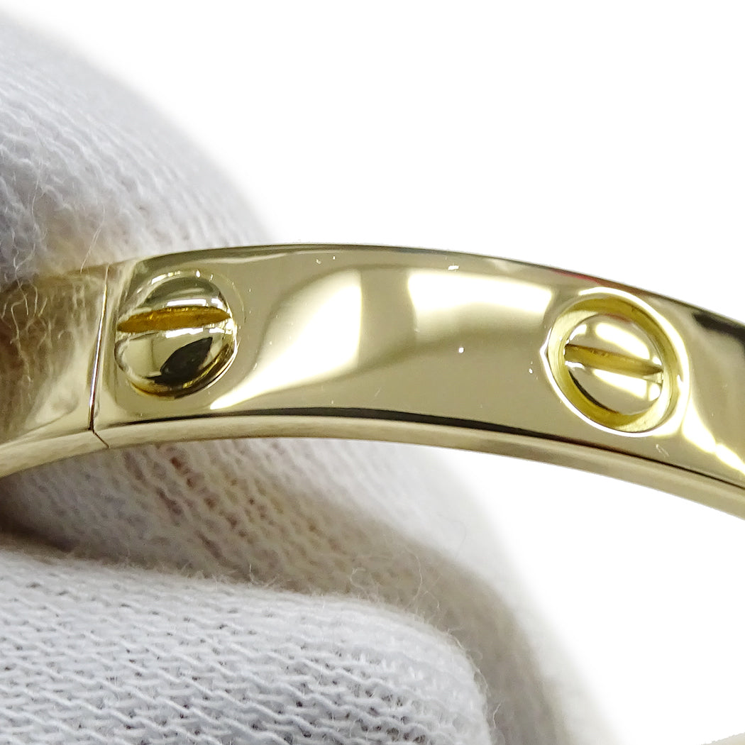 Cartier カルティエ ラブブレス LOVE バングル 750YG #16 レディース メンズ 磨き済み【中古】