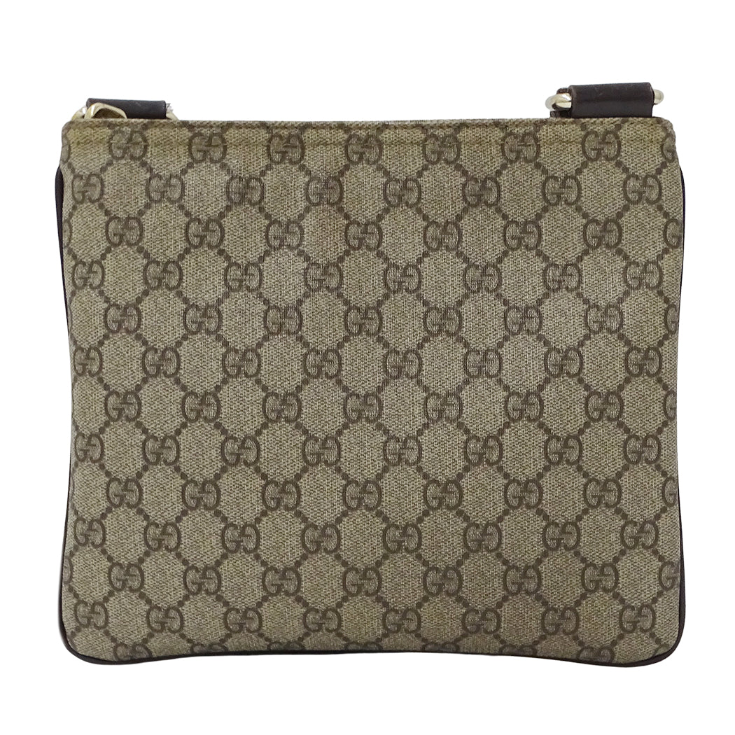 GUCCI グッチ ショルダーバッグ ベージュ ブラウン 201538 GGプラス レディース メンズ 【中古】