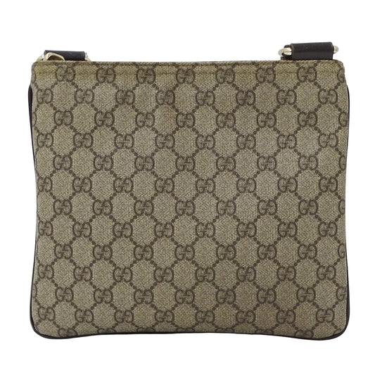 GUCCI グッチ ショルダーバッグ ベージュ ブラウン 201538 GGプラス レディース メンズ 【中古】