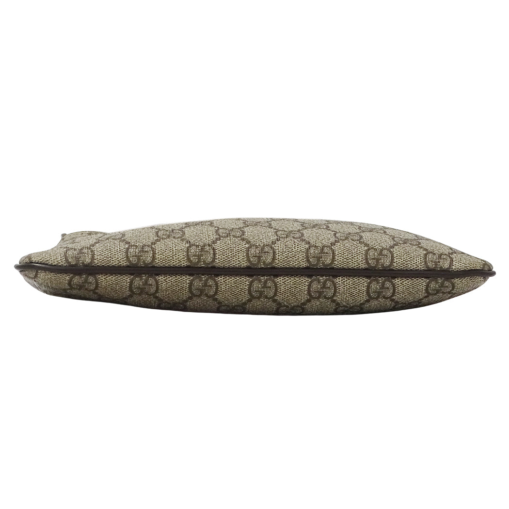 GUCCI グッチ ショルダーバッグ ベージュ ブラウン 201538 GGプラス レディース メンズ 【中古】