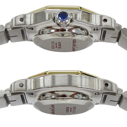 Cartier カルティエ サントス オクタゴン レディース 腕時計 自動巻き AT SS YG 磨き済み【中古】