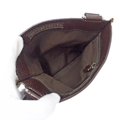 GUCCI グッチ ショルダーバッグ ベージュ ブラウン 27639 GGキャンバス レディース 【中古】