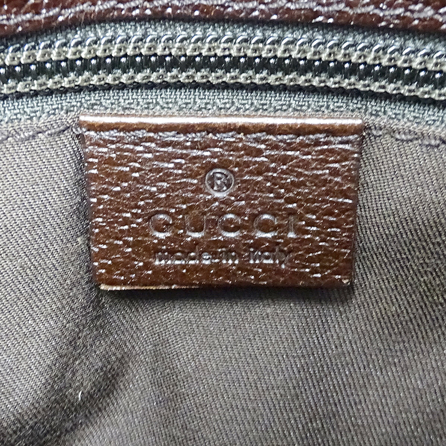 GUCCI グッチ ショルダーバッグ ベージュ ブラウン 27639 GGキャンバス レディース 【中古】