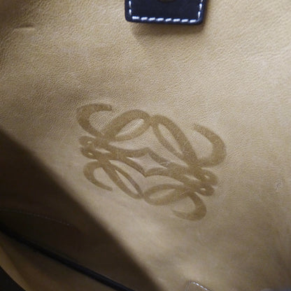 LOEWE ロエベ ショルダーバッグ ベージュ スエード レディース 【中古】