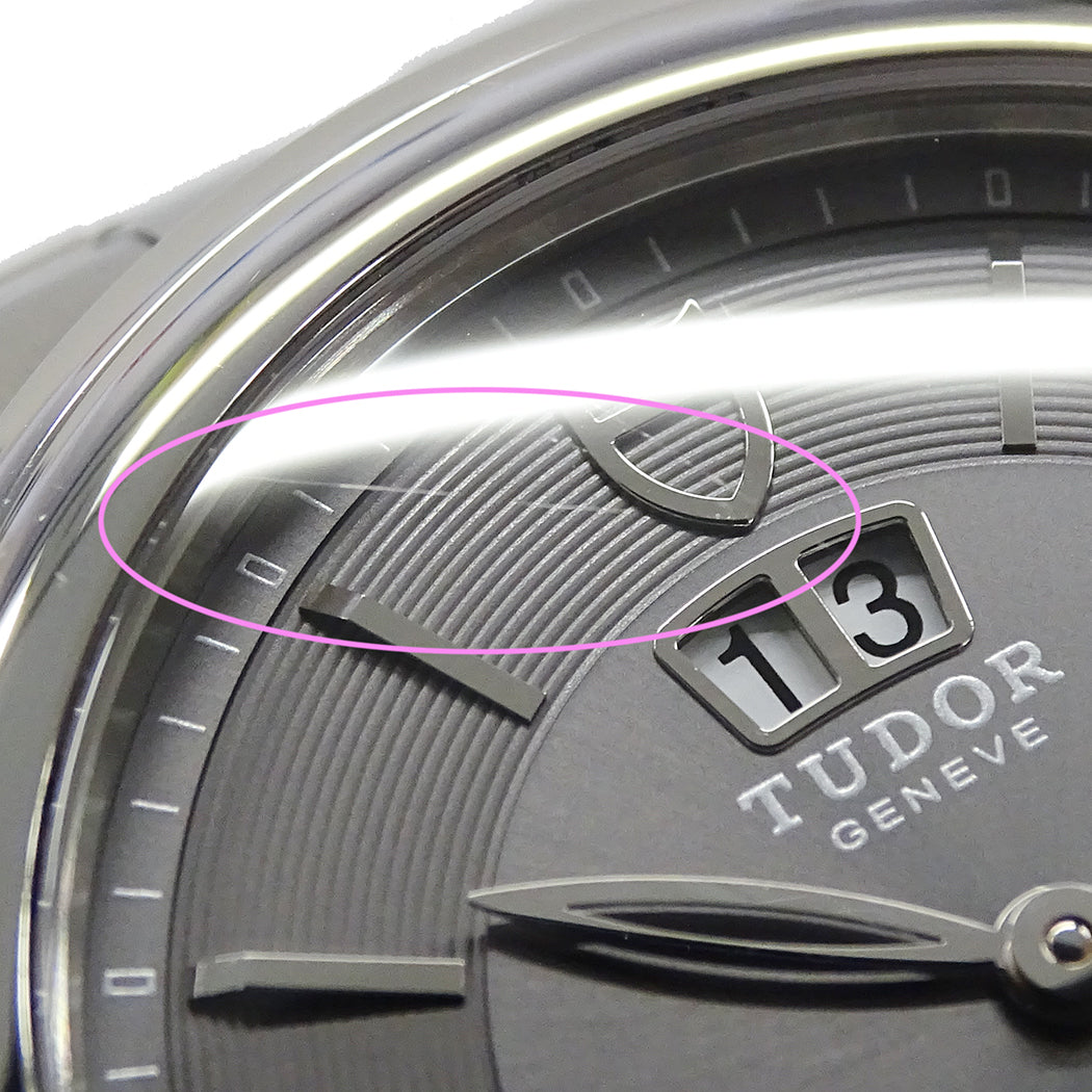 TUDOR チューダー グラマー ダブルデイト 57000 メンズ 腕時計 自動巻き AT ステンレス 磨き済み【中古】