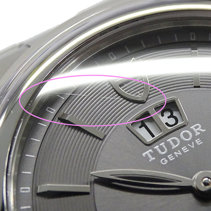 TUDOR チューダー グラマー ダブルデイト 57000 メンズ 腕時計 自動巻き AT ステンレス 磨き済み【中古】