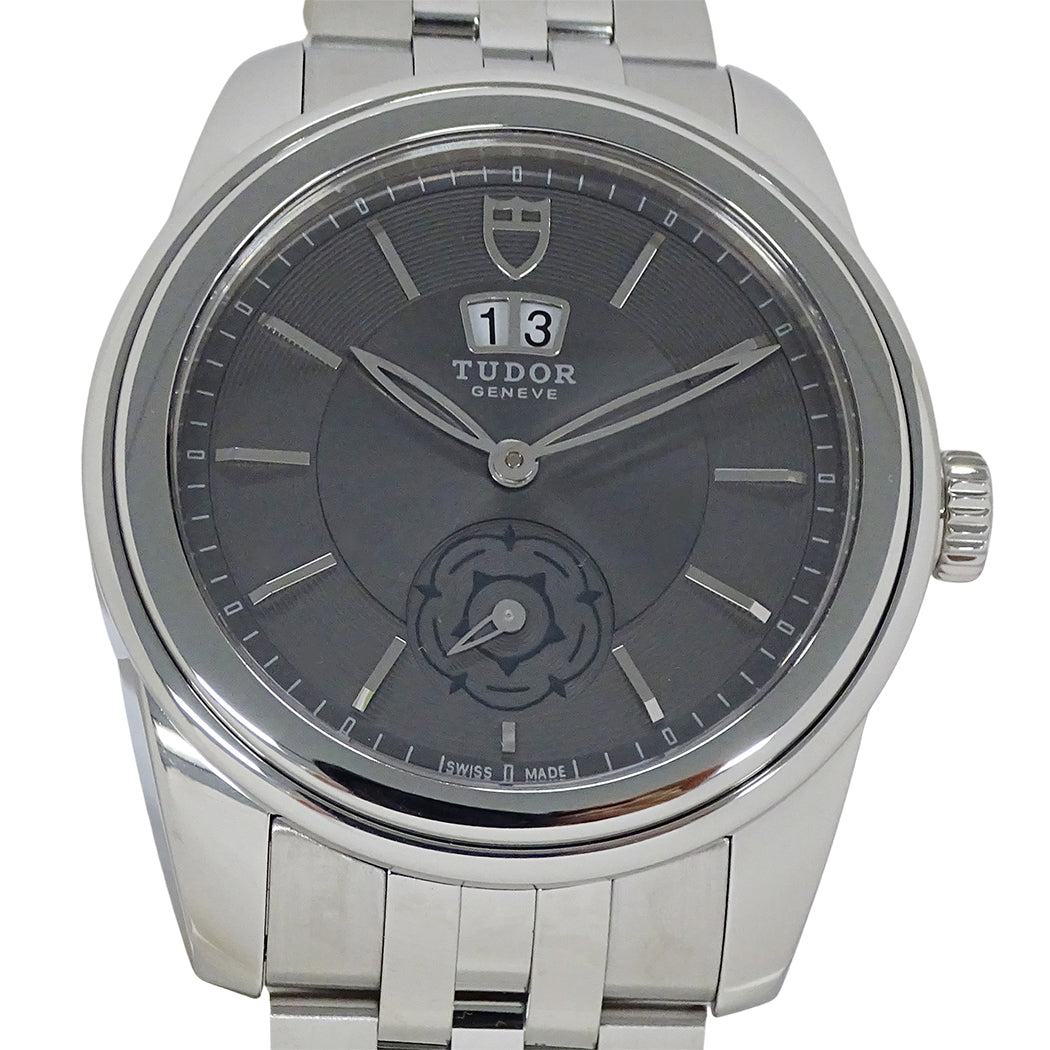 TUDOR チューダー グラマー ダブルデイト 57000 メンズ 腕時計 自動巻き AT ステンレス 磨き済み【中古】
