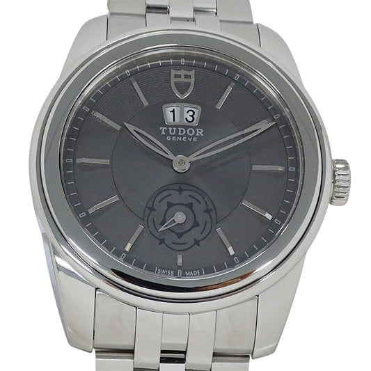 TUDOR チューダー グラマー ダブルデイト 57000 メンズ 腕時計 自動巻き AT ステンレス 磨き済み【中古】