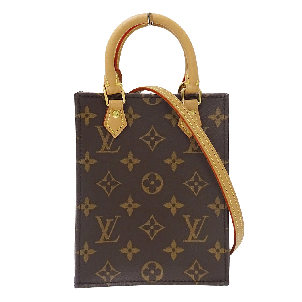 LOUIS VUITTON ルイ・ヴィトン プティット サックプラ 2wayバッグ モノグラム M69442 レディース 【中古】