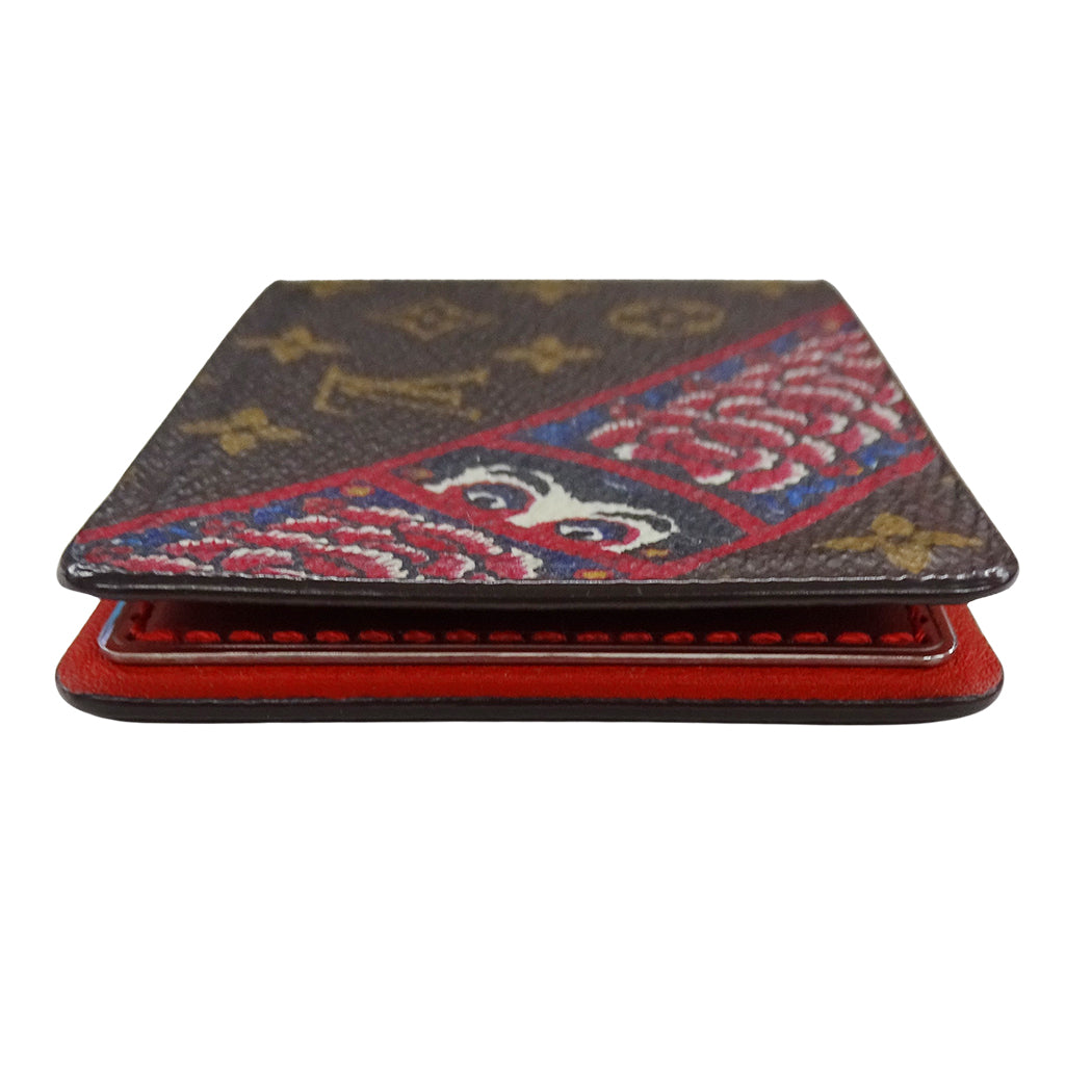 LOUIS VUITTON ルイ・ヴィトン ミロワール・ノマド オレリヤン 鏡 ミラー コンパクト モノグラム GI0235 山本寛斎コラボ レディース 【中古】