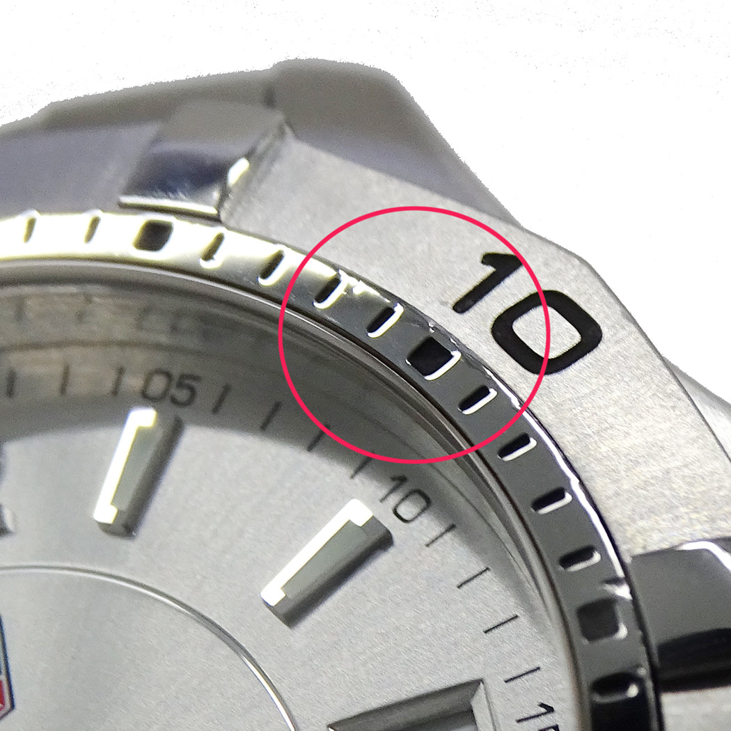 TAG Heuer タグホイヤー アクアレーサー WAF1112 BA0801 メンズ 腕時計 デイト クオーツ QZ 磨き済み【中古】