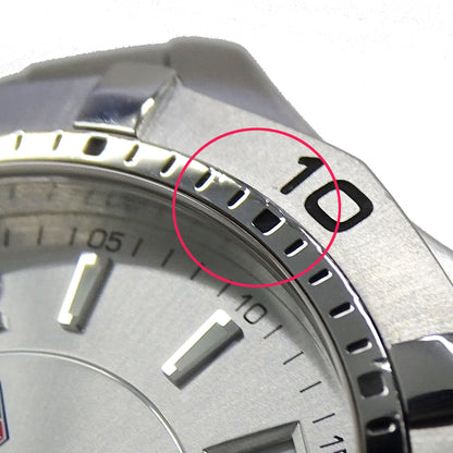 TAG Heuer タグホイヤー アクアレーサー WAF1112 BA0801 メンズ 腕時計 デイト クオーツ QZ 磨き済み【中古】