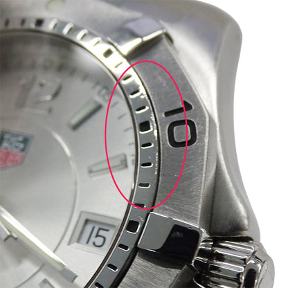 TAG Heuer タグホイヤー アクアレーサー WAF1112 BA0801 メンズ 腕時計 デイト クオーツ QZ 磨き済み【中古】