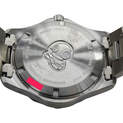 TAG Heuer タグホイヤー アクアレーサー WAF1112 BA0801 メンズ 腕時計 デイト クオーツ QZ 磨き済み【中古】