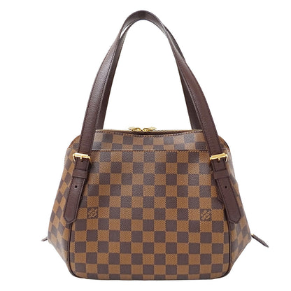 LOUIS VUITTON ルイ・ヴィトン べレムMM ハンドバッグ ブラウン N51174 ダミエキャンバス レディース 【中古】