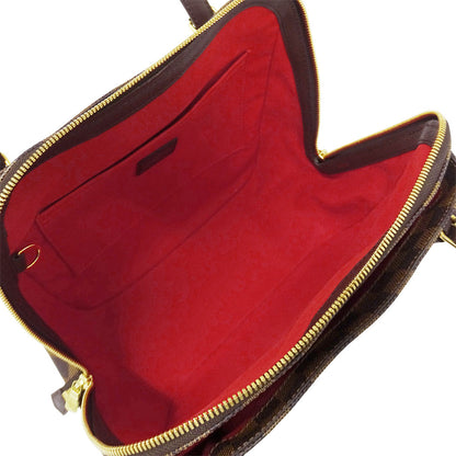 LOUIS VUITTON ルイ・ヴィトン べレムMM ハンドバッグ ブラウン N51174 ダミエキャンバス レディース 【中古】