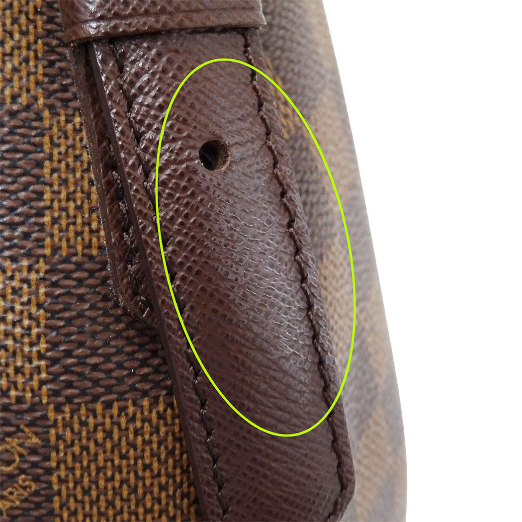 LOUIS VUITTON ルイ・ヴィトン べレムMM ハンドバッグ ブラウン N51174 ダミエキャンバス レディース 【中古】