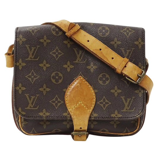 LOUIS VUITTON ルイ・ヴィトン カルトシエール MM ショルダーバッグ モノグラム M51253 レディース 【中古】