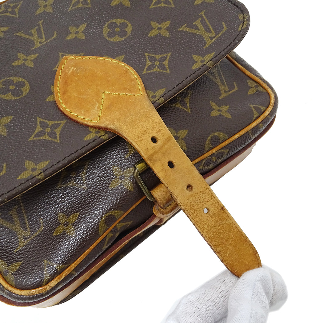LOUIS VUITTON ルイ・ヴィトン カルトシエール MM ショルダーバッグ モノグラム M51253 レディース 【中古】