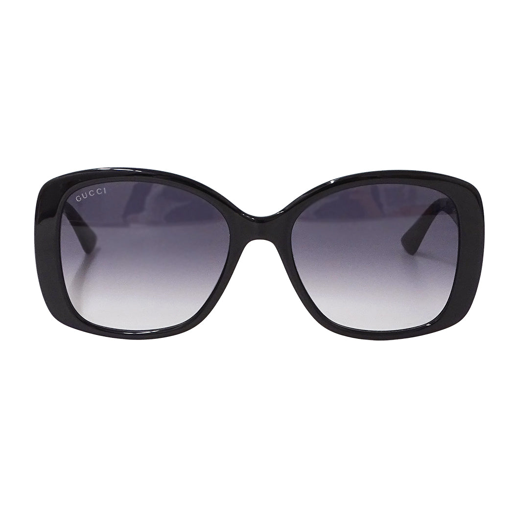 GUCCI グッチ サングラス ブラック GG0762S レディース メンズ 【中古】