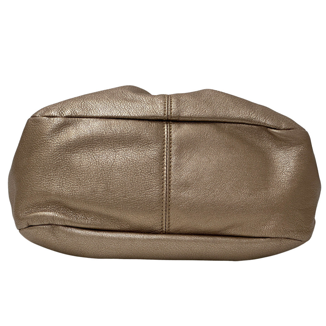 Ferragamo フェラガモ 2wayバッグ ヴァラ ゴールド レザー レディース 【中古】