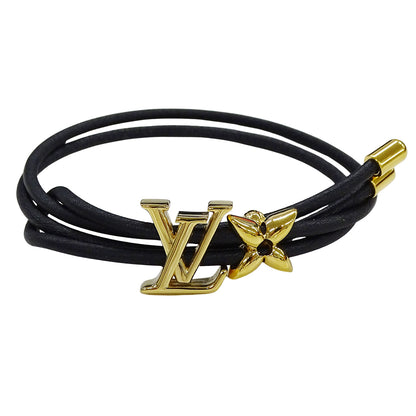 LOUIS VUITTON ルイ・ヴィトン ブレスレット･LV ブルーム ブレスレット メタル ノワール レディース M8142Z 【中古】