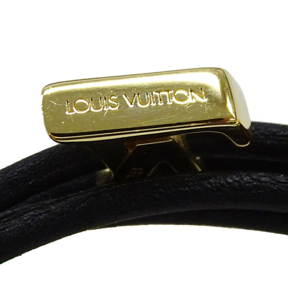 LOUIS VUITTON ルイ・ヴィトン ブレスレット･LV ブルーム ブレスレット メタル ノワール レディース M8142Z 【中古】