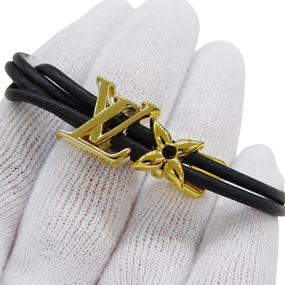 LOUIS VUITTON ルイ・ヴィトン ブレスレット･LV ブルーム ブレスレット メタル ノワール レディース M8142Z 【中古】