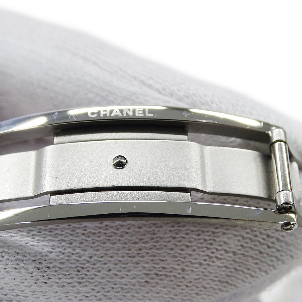 CHANEL シャネル J12 H1628 レディース 腕時計 クオーツ QZ ステンレス ホワイトセラミック ダイヤモンド 【中古】