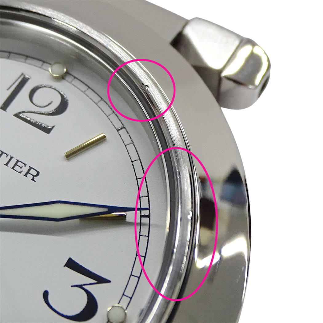 Cartier カルティエ パシャC ビッグデイト W31044M7 ボーイズ 腕時計 自動巻き AT ステンレス 磨き済み 【中古】