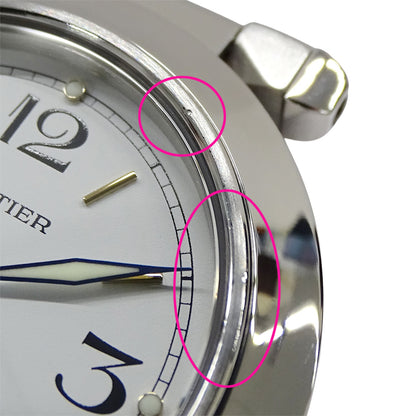 Cartier カルティエ パシャC ビッグデイト W31044M7 ボーイズ 腕時計 自動巻き AT ステンレス 磨き済み 【中古】