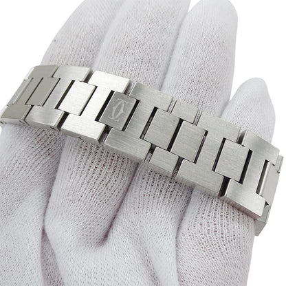 Cartier カルティエ パシャC ビッグデイト W31044M7 ボーイズ 腕時計 自動巻き AT ステンレス 磨き済み 【中古】