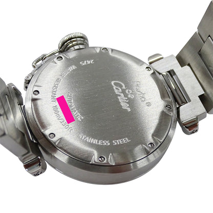 Cartier カルティエ パシャC ビッグデイト W31044M7 ボーイズ 腕時計 自動巻き AT ステンレス 磨き済み 【中古】