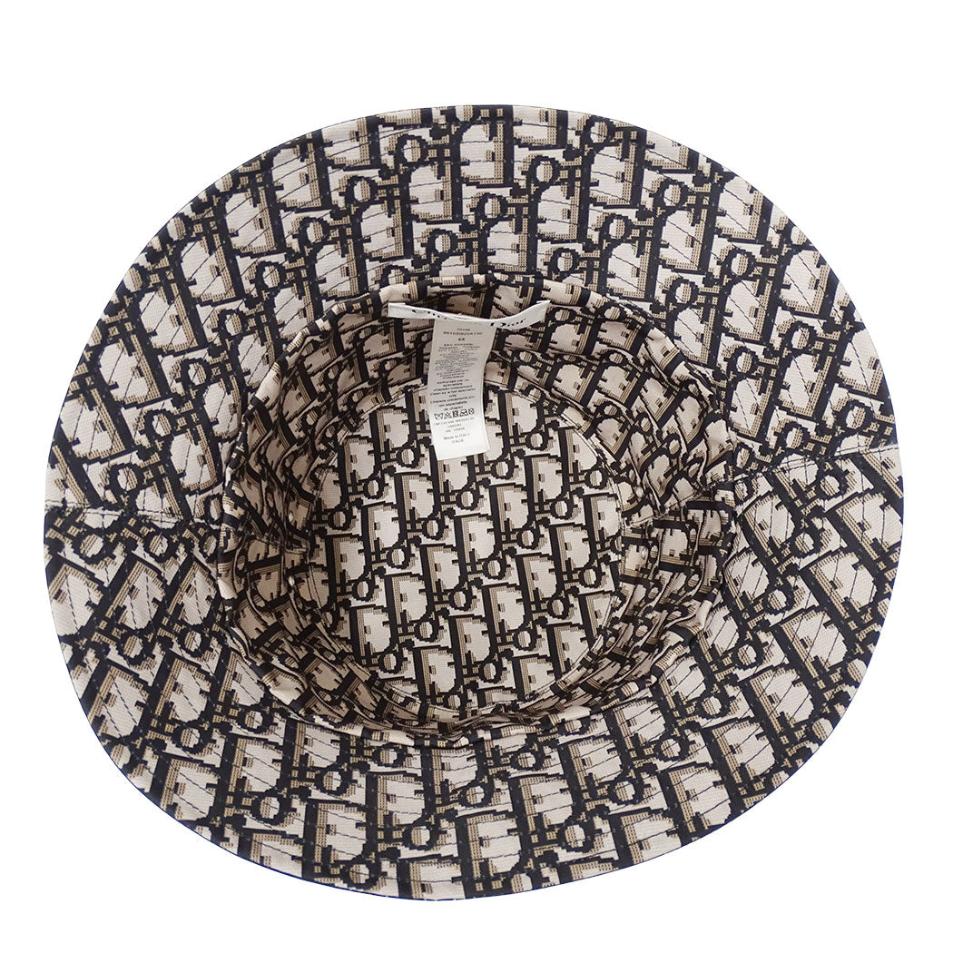 Dior ディオール Teddy-D リバーシブル スモールブリム ボブハット トロッター ブラック 95TDD923A130 ポリエステル レディース 【中古】