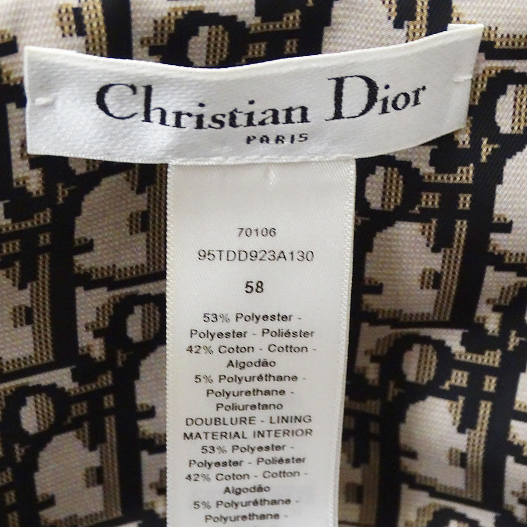 Dior ディオール Teddy-D リバーシブル スモールブリム ボブハット トロッター ブラック 95TDD923A130 ポリエステル レディース 【中古】