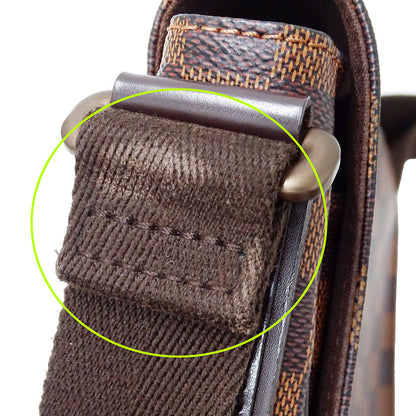 LOUIS VUITTON ルイ・ヴィトン ディストリクトPM ショルダーバッグ ダミエ ブラウン N41213 ダミエキャンバス レディース メンズ 【中古】