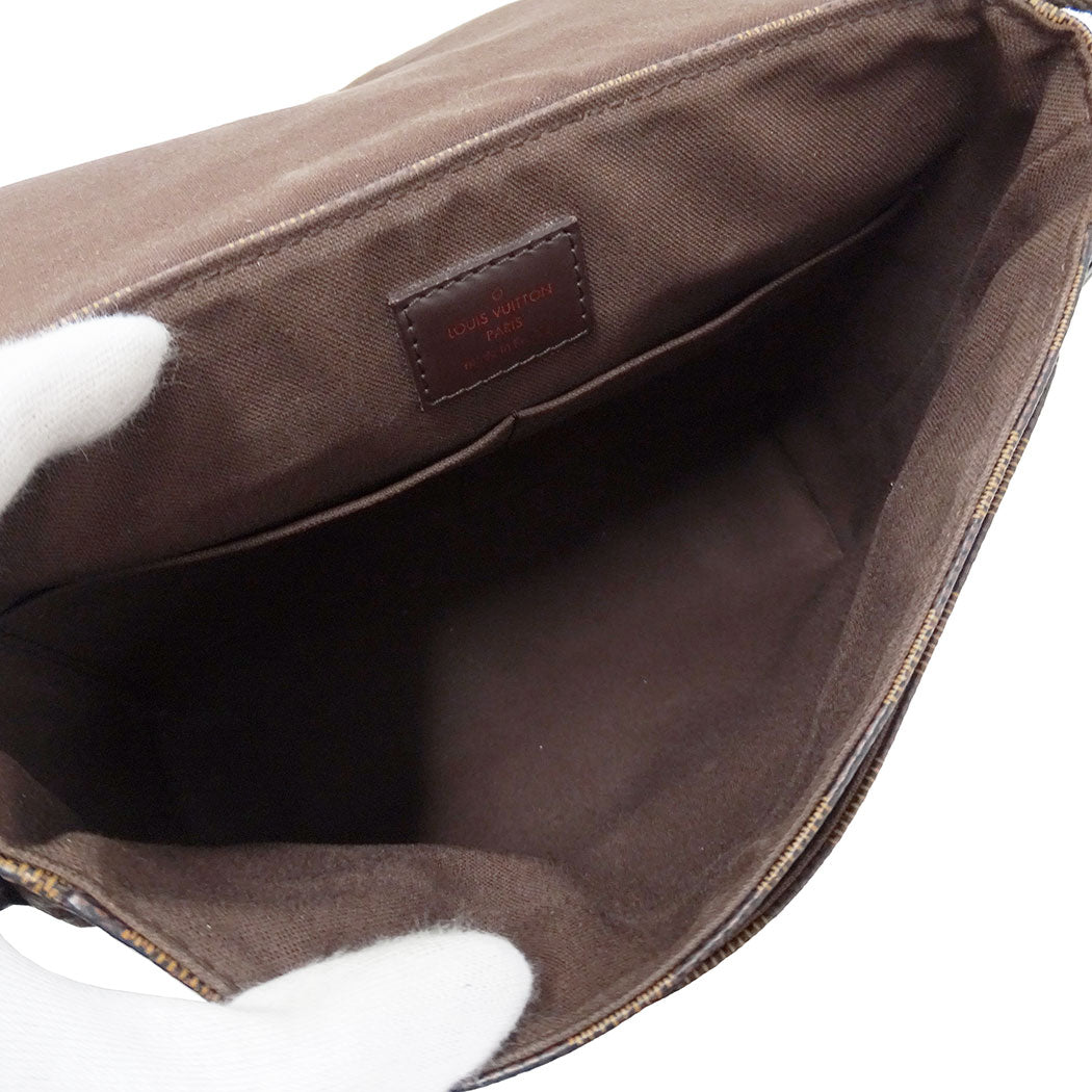 LOUIS VUITTON ルイ・ヴィトン ディストリクトPM ショルダーバッグ ダミエ ブラウン N41213 ダミエキャンバス レディース メンズ 【中古】
