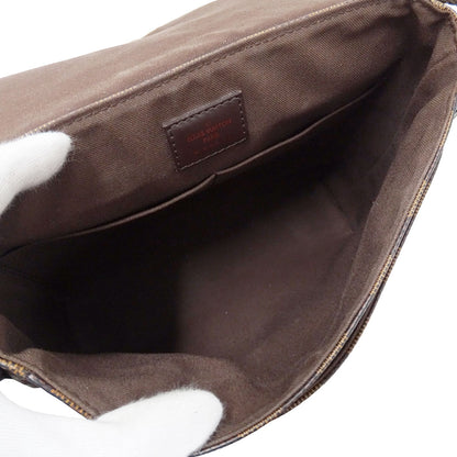 LOUIS VUITTON ルイ・ヴィトン ディストリクトPM ショルダーバッグ ダミエ ブラウン N41213 ダミエキャンバス レディース メンズ 【中古】