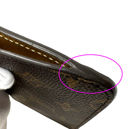 LOUIS VUITTON ルイ・ヴィトン ポルトカルト･ロミー カードケース モノグラム M26654 レディース メンズ 【中古】