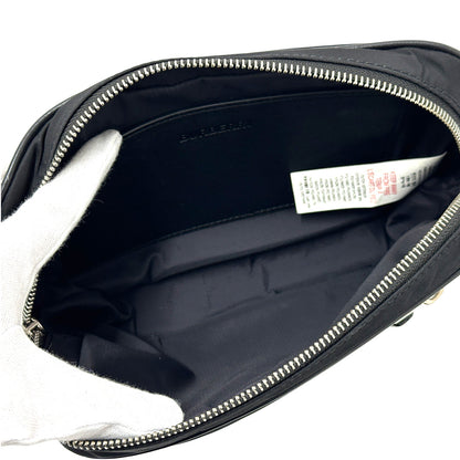BURBERRY バーバリー ボディ・ウエストバッグ ブラック ナイロン レディース メンズ 【中古】