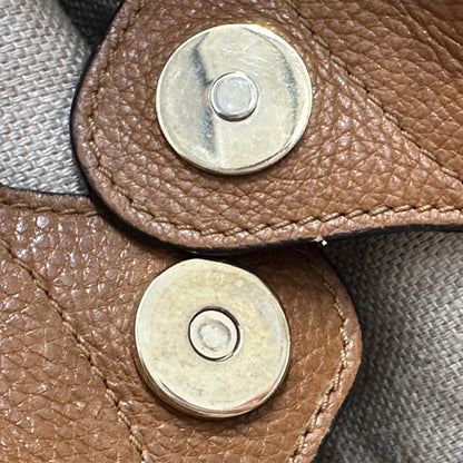 GUCCI グッチ ショルダーバッグ マラケシュ ブラウン ゴールド金具 257026 GGキャンバス レディース 【中古】