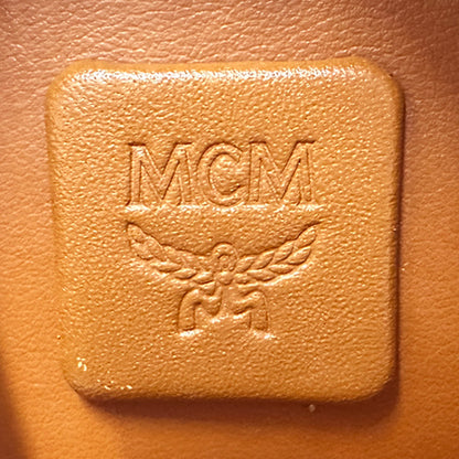 エム・シー・エム MCM サイドスタッズ バックパック リュック ヴィセトス ブラック レディース 【中古】