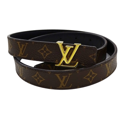 LOUIS VUITTON ルイ・ヴィトン LV アイコニック 20MM リバーシブル ベルト モノグラム ノワール M0431W 65/26 レディース 【中古】