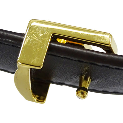 LOUIS VUITTON ルイ・ヴィトン LV アイコニック 20MM リバーシブル ベルト モノグラム ノワール M0431W 65/26 レディース 【中古】