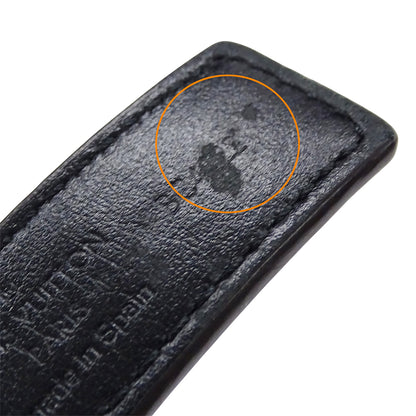 LOUIS VUITTON ルイ・ヴィトン LV アイコニック 20MM リバーシブル ベルト モノグラム ノワール M0431W 65/26 レディース 【中古】