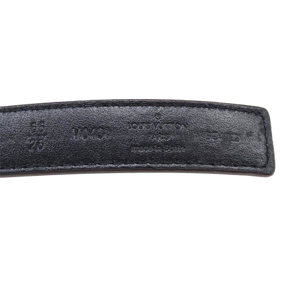 LOUIS VUITTON ルイ・ヴィトン LV アイコニック 20MM リバーシブル ベルト モノグラム ノワール M0431W 65/26 レディース 【中古】