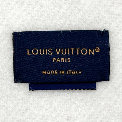 LOUIS VUITTON ルイ・ヴィトン マフラー・レイキャビック ラベンダー ホワイト M78909 カシミヤ レディース 【中古】