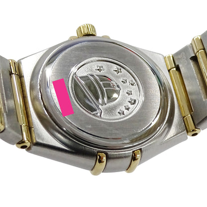 OMEGA オメガ コンステレーション ミニ 1267.75 レディース 腕時計 クオーツ QZ SS YG ダイヤモンド 磨き済み【中古】