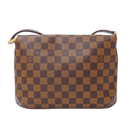 LOUIS VUITTON ルイ・ヴィトン ミュゼット・タンゴ ロング ショルダーバッグ ブラウン N51301 ダミエキャンバス レディース 【中古】